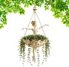 Blumentopf Hängend Balletttänzerin Blumenampel Garten Produktbild-Vorschau 1