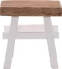 HOLZ HOCKER "VINTAGE 40" | Hartholz, 43x45 cm (HxB) | Produktbild-Vorschau 2