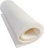 A rolled-up piece of white foam material, likely a mattress topper or foam sheet, is shown against a white background. Produktbild-Vorschau