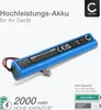 CELLONIC 1x Akku für Haustechnik Kompatibel mit Velux SSL Produktbild-Vorschau 2