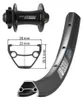 Xlc Dt Swiss 466d Evo 29´´ 6b Disc Mtb Vorderrad Schwarz 15 Produktbild-Vorschau 2