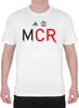Manchester United FC - Tričko pre mužov GF1105 (L) (Biela) Náhľad obrázku produktu 4