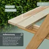 holz4home® Outdoor Picknickbank Kinder I Sitzgruppe Aussen Produktbild-Vorschau 5