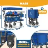 Chariot pliant KESSER® GTS-9100 avec toit – Chariot de Voir les images du produit 8