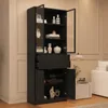 Merax Vitrine mit LED-Beleuchtung per App, Vitrinenschrank Produktbild-Vorschau 8