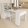 Tavolo da pranzo allungabile Sweiko, L52/132,5xL80xH76cm, Anteprima dell’immagine prodotto 2