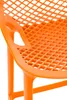 DELUKE® Barhocker modern Orange LORL - Kunststoff, Produktbild-Vorschau 5