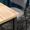 Halmar Tisch schwarz braun Möbelplatte 68cm x 120cm x 77cm Produktbild-Vorschau 13