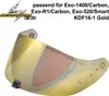 Scorpion Exo KDF16-1 Visier Gold Produktbild-Vorschau 3