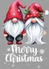 Merry Christmas Gnome Elfen Wichtel Pärchen - Weihnachten Produktbild-Vorschau 3