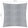 Lumaland zonnescherm, vierkant, 5 x 5 meter. Weersbestendig Productafbeelding-voorbeeld 3