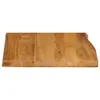 vidaXL Piano di lavoro con bordo ad albero 60x60x3,8 cm in Anteprima dell’immagine prodotto 3