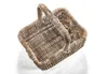 Kobolo Einkaufskorb ETTA mit Henkel aus Rattan in kubu grey Produktbild-Vorschau 5