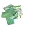 Set bamboe reinigingsdoekjes, poetsdoeken en ruitdoek voor Productafbeelding-voorbeeld 6