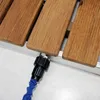 Mobile Gartendusche mit rechteckiger Holz-Plattform - Produktbild-Vorschau 7