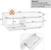 Merax Hochglanz-Couchtisch mit LED-Beleuchtung und viel Produktbild-Vorschau 7