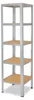 shelfplaza HOME 200x45x45 cm scaffale pesante in zincato Anteprima dell’immagine prodotto 6