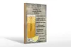Holzschild Alkohol 20x30cm Gin Fizz Equipment ingredients Produktbild-Vorschau 1