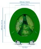 Sanfino® Premium WC Sitz "Fresh Leaves" hochwertiger Produktbild-Vorschau 7