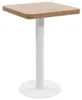 vidaXL Bistro stůl světle hnědý 50x50 cm MDF Náhled obrázku produktu 7