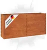 DELUKE® Hochbeet aus Cortenstahl ISAK | unten offen | Produktbild-Vorschau 1