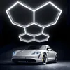 5er-Pack Hexagon LED Deckenleuchte Größere, 220W LED Produktbild-Vorschau 4
