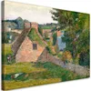 Leinwandbild  Die Häuser von Vaugirard - Paul Gauguin Produktbild-Vorschau 1