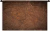 MuchoWow® Wandteppich Wandbehang Leder - Textur - Braun - Produktbild-Vorschau 1