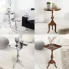 cagü: Design Barock Beistelltisch [LAVAL] Rund Silber aus Produktbild-Vorschau 5