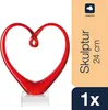 Skulptur rot Heart Produktbild-Vorschau 3
