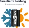 A battery is shown between a snowflake and a sun symbol, indicating performance in extreme temperatures. Náhled obrázku produktu