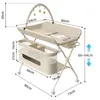 3 in 1 Tragbarer Wickeltisch für Babys,Multifunktionaler  Produktbild-Vorschau 3