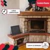 KOTARBAU® Rejilla Chimenea Hierro Fundido - 32,5 x 32 cm -  Vista previa de la imagen del producto 4