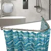 Duschvorhangstange L-Form, Badezimmer Ecke Produktbild-Vorschau 10