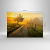 Bild auf Leinwand - Leinwandbild - Feld Straße Baum - Produktbild-Vorschau 3