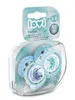 LOVI Schnuller Silikon dynamisch Tie Dye Blue 3-6 m 2 St. Produktbild-Vorschau 4