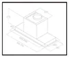 Elica - Okap do zabudowy HIDDEN 2.0 BL MAT/A/52 Czarny Podgląd zdjęcia produktu 5