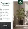Vyveo - Blumentopf Orena - Schwarz - 36x35 Produktbild-Vorschau 2