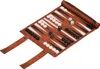 Relaxdays Backgammon, Reisespiel zum Aufrollen, inkl. Produktbild-Vorschau 1