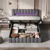 Letto imbottito INONEFT 180x200 cm con LED, letto per Anteprima dell’immagine prodotto 5