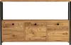 Skye Decor, Nero v2 - sosna atlantycka, czarny, szafka do Podgląd zdjęcia produktu 6