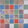 buntes Keramikmosaik Vintage Retro used look Mosaikfliese Produktbild-Vorschau 1