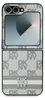 DKNY, Elegante Hülle für Galaxy Z Flip6 Checkered Pattern Produktbild-Vorschau 12