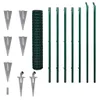 vidaXL Drahtzaun Stahl 10x1,5 m Grün Produktbild-Vorschau 1