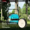 DOMINO Rasenmäherrad 200mm 50kg | Universal-Mährad für Produktbild-Vorschau 2