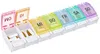 WELLGRO Tablettenbox für 7 Tage - Pillendose - 1 Fach pro Produktbild-Vorschau 3
