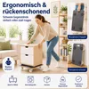 Bituxx Transportroller Rechteck Schichtholz  58 x 28,5 bis Produktbild-Vorschau 3
