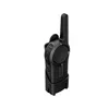 A black walkie-talkie is shown in a studio setting against a white background. Produktbild-Vorschau