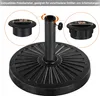 Yaheetech Sonnenschirmständer Schirmhalter 14 kg rund für Produktbild-Vorschau 6