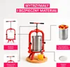 SuperButelki - Prasa ramowa do owoców 9 litrów, wyciskarka Podgląd zdjęcia produktu 4